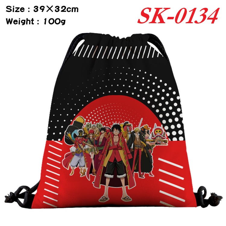 Ba Lô Dây Rút Hoạt Hình One Piece Nhiều Màu Sắc
