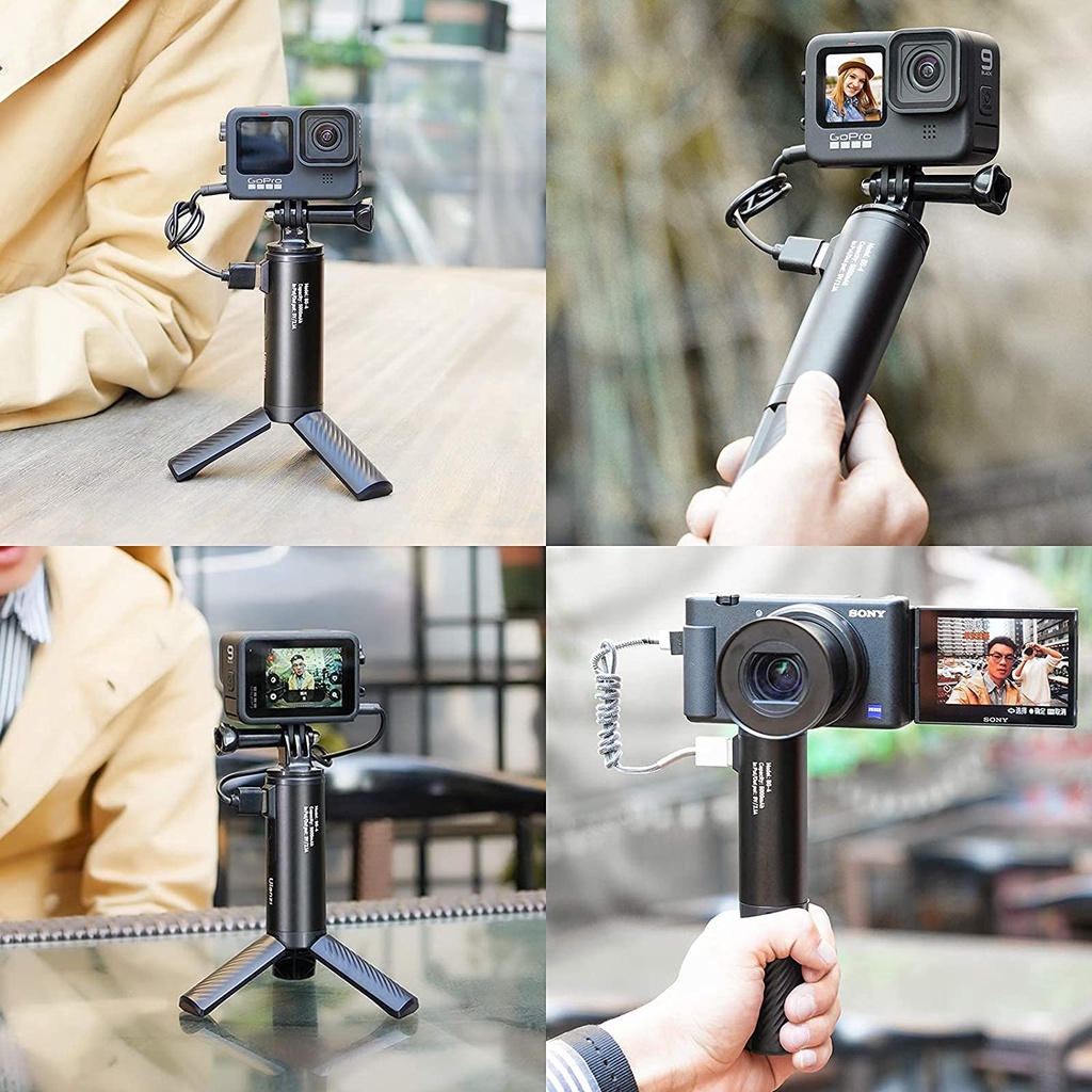ULANZI BG-4 - HÀNG CHÍNH HÃNG - Tripod tích hợp pin 5000mAh có thể sạc lại