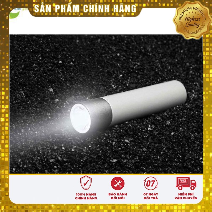 [Sale] Đèn Pin Siêu Sáng Xiaomi flashlight Tích Hợp Sạc Dự Phòng - Bảo Hành 6 Tháng- Shop Thế Giới Điện Máy .