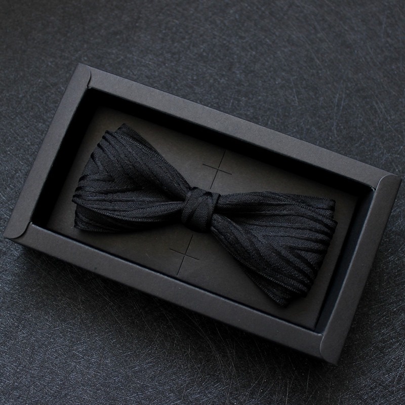 Nơ Cài Cổ Áo Màu Trơn Điều Chỉnh Được 15 Kiểu Lựa Chọn Cho Nam