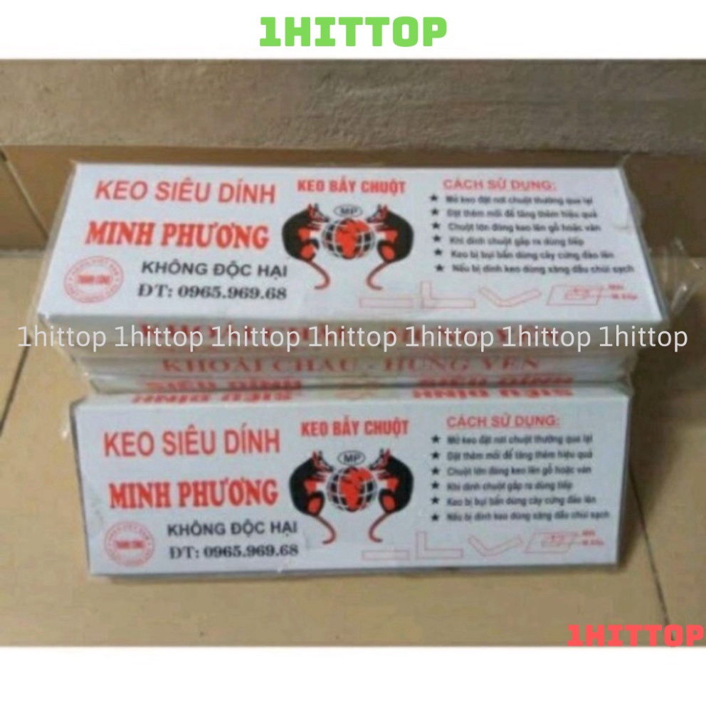 Keo dính chuột siêu dính Minh Phương kaca 1hittop