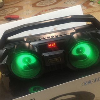 💖𝑭𝑹𝑬𝑬𝑺𝑯𝑰𝑷 💖Loa karaoke bluetooth mini Kimiso KM-S có kèm mic