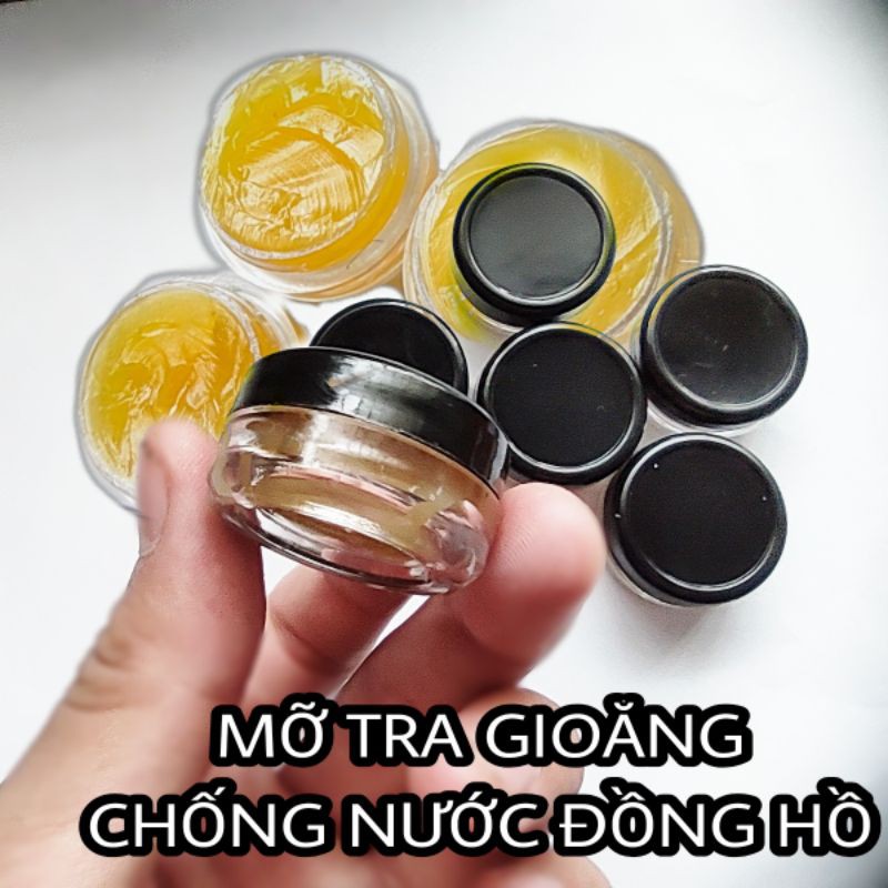 Mỡ chống nước đồng hồ đeo tay màu vàng Tra Gioăng đáy , gioăng núm , Mỡ đặc Chống nước tốt