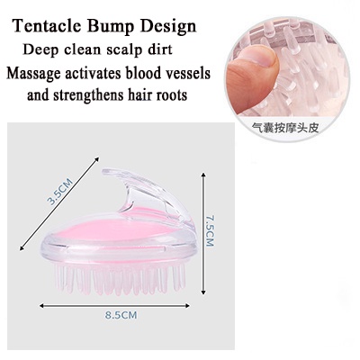 1 Lược Mát Xa Da Đầu Khi Tắm Tiện Dụng