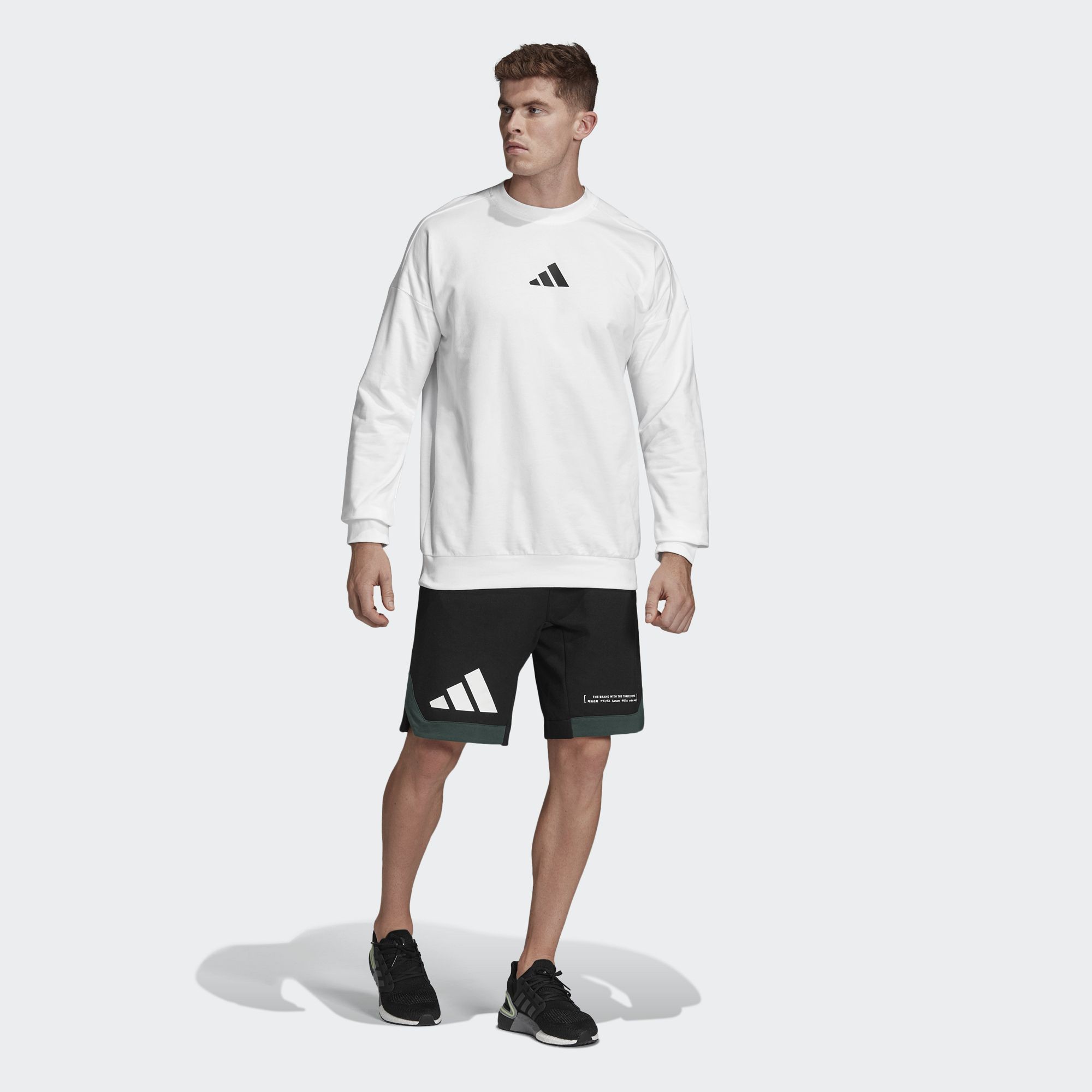 Áo Nỉ Cổ Tròn adidas NOT SPORTS SPECIFIC Tiger Nam Màu trắng FI4683 ⋆