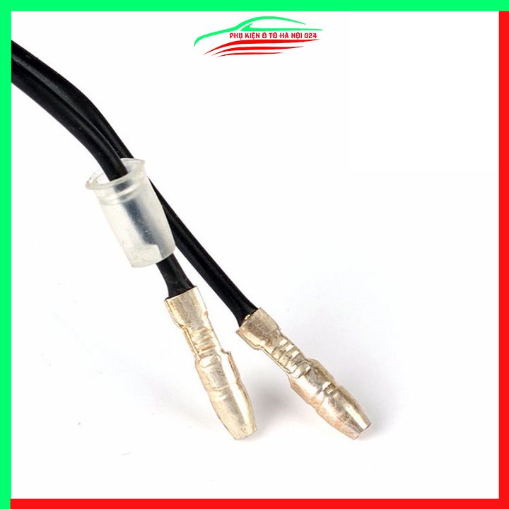 Còi hơi đôi mạ Chrome kèn hơi 24V màu bạc cho ô tô xe máy