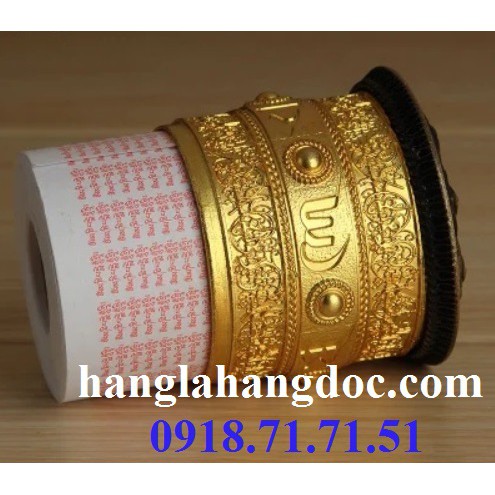 Kinh luân xoay cầm tay bằng đồng, 100.000 câu chú