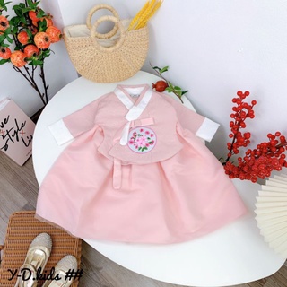 hanbok mặc tết cho bé gái
