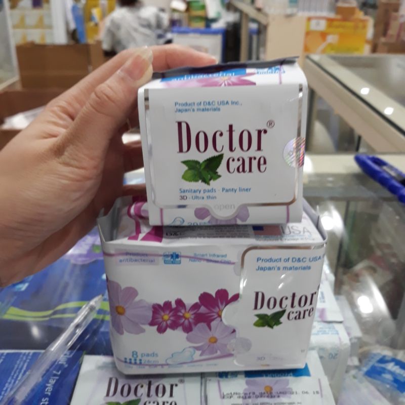 Băng vệ sinh Doctor care Hàng ngày và ban đêm, bvs phụ nữ chống tràn, siêu thấm