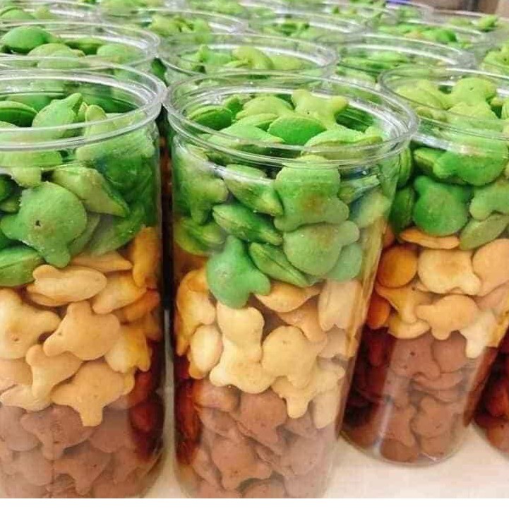 Bánh Gấu Nhân Kem Sữa và Mix 3 vị thế giới ăn vặt mẹ ốc | BigBuy360 - bigbuy360.vn