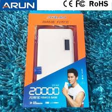 Pin dự phòng Chính hãng ARUN 10.400mah - Bảo hành 12 tháng