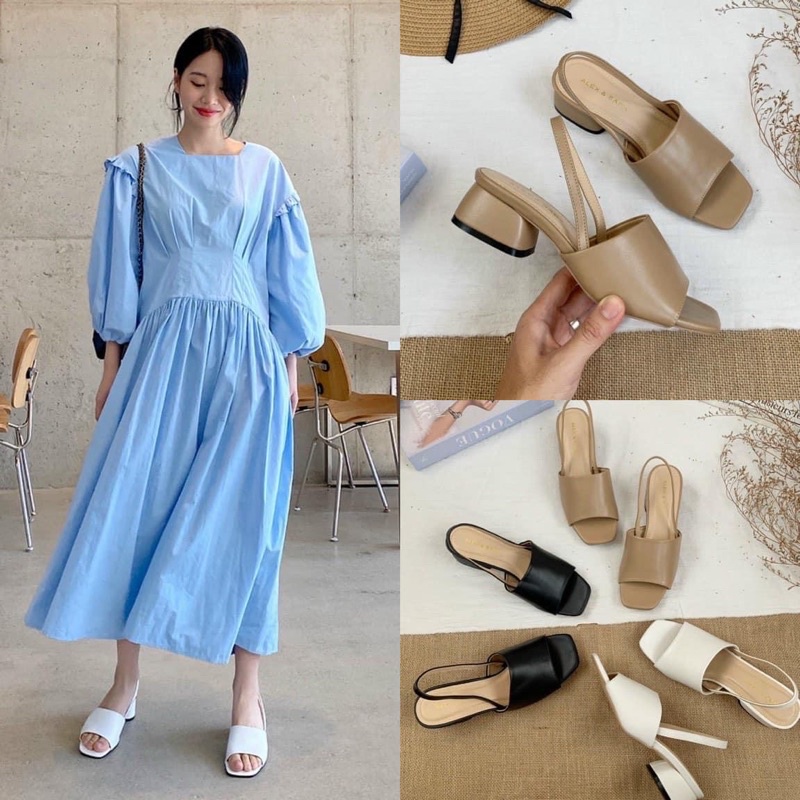 Giày Sandal Nữ Giả Boot Đế 3cm X807 | BigBuy360 - bigbuy360.vn