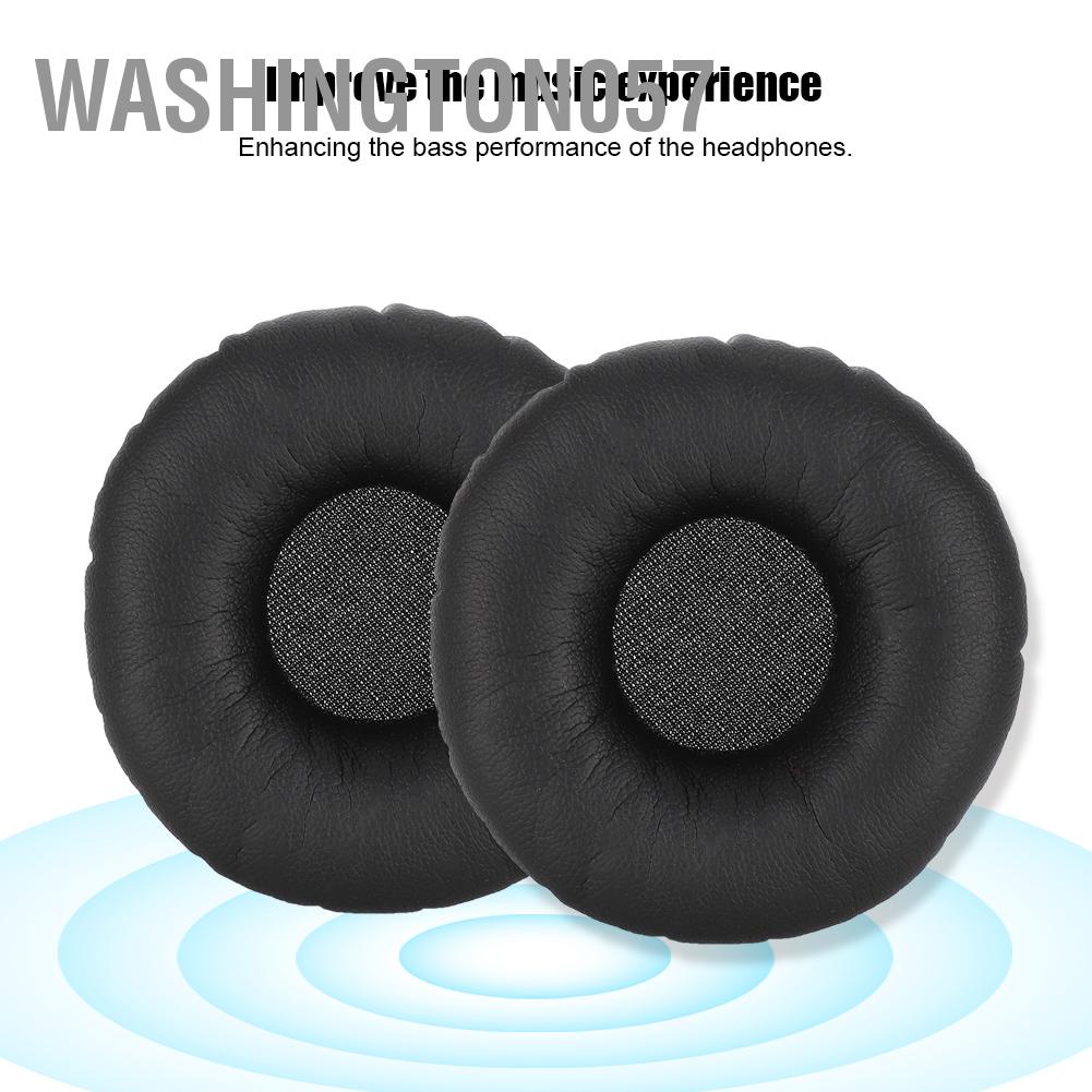 Washington057 Memory Foam Replacement Headphones Cushion for Sol Republic Tracks HD V10 Earphones Black