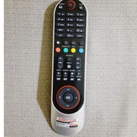 Điều Khiển TiVi Asanzo Màu Đen - Hàng Chính Hãng Theo Máy Fullbox 100% +Tặng Kèm Pin AA