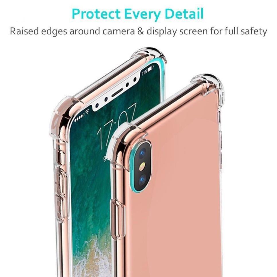 [CHỐNG SỐC - PHÁT SÁNG] Ốp điện thoại mềm trong suốt chống sốc cho IPhone 6s 6 7 8 Plus XS Max XR 11 11PRO 11PROMAX