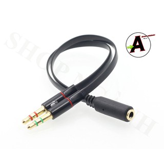 Jack Chuyển Đổi Tai Nghe 3.5 Sang Audio & Mic