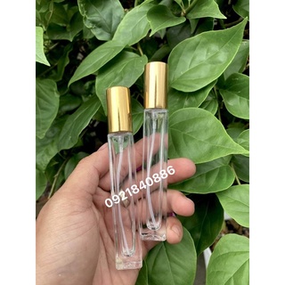 Chai chiết nước hoa vuông dài 10ml