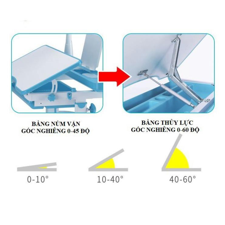 Bộ Bàn Học Thông Minh Chống Gù Chống Cận ROYAL D800A 80cm_A8_ghế chống gù | BigBuy360 - bigbuy360.vn