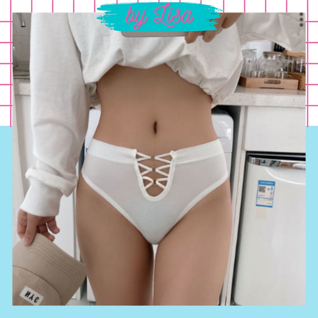 Quần lót nữ sexy chất cotton co giãn UW06 kiểu dáng quyến rũ quần lọt khe by.Lisa