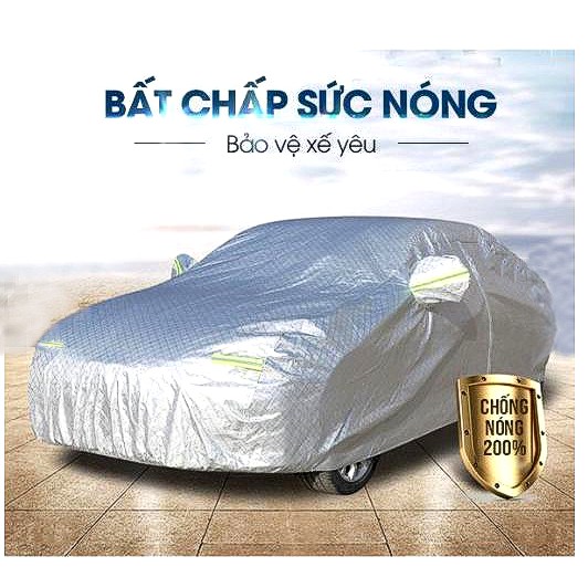 Bạt phủ toàn xe 3 lớp chống xước , chống nắng , chống cháy cho xe ô tô