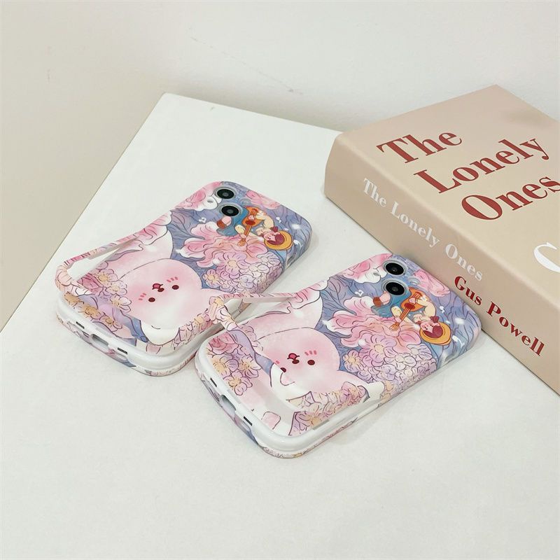 Ốp Điện Thoại Mềm Chống Sốc Họa Tiết Hoa Cho Iphone 14 11 13 Xr Xs Max 12 Pro Max
