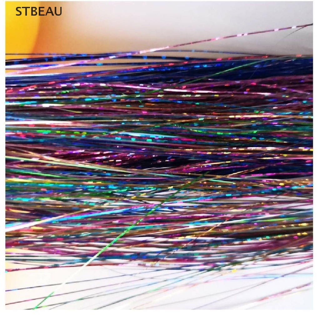 Bộ 200 Sợi Tóc Giả Nối Dài 90cm Lấp Lánh Phong Cách Hippie