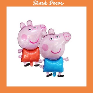 Bóng bay hình heo / con lợn peppa trang trí sinh nhật / thôi nôi