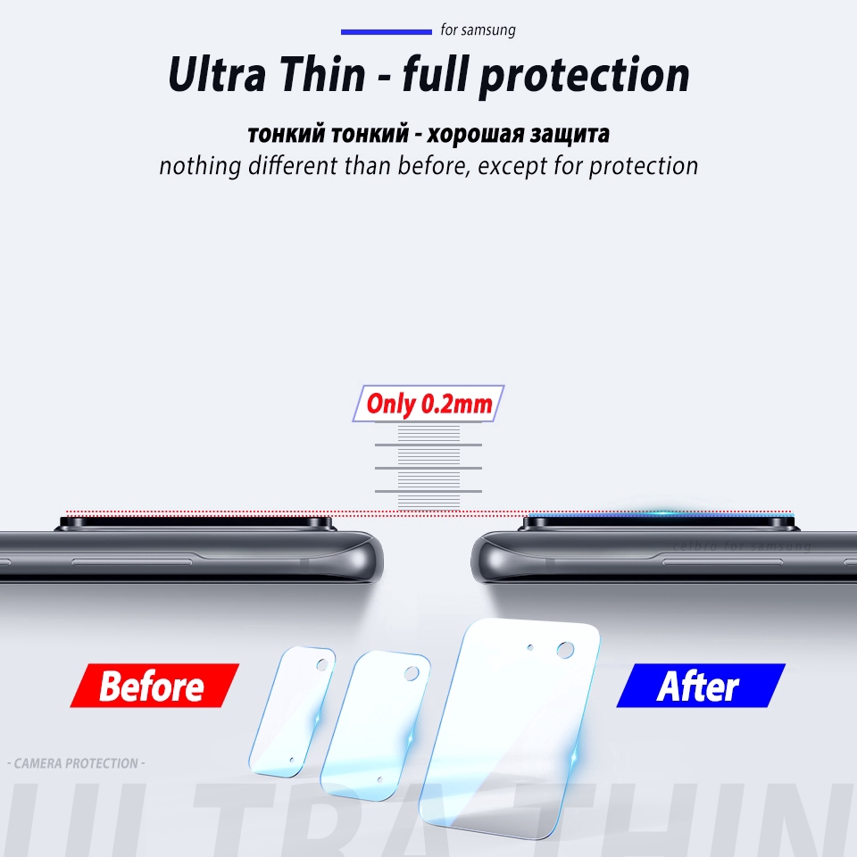 Kính Cường Lực Bảo Vệ Camera Sau Samsung Galaxy S8 S9 S10 S20 S21 Plus Note 8 9 10 20 Ultra S10 Lite