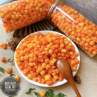 Nui sấy giòn tẩm gia vị hũ 290gr - Ăn vặt siêu ngon