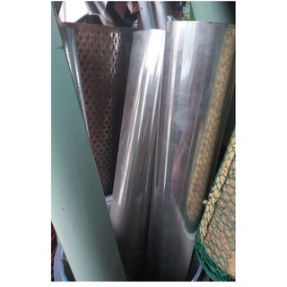 (10 tấm) Tấm tôn thiếc phẳng lợp mái 1Mx2M
