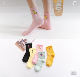 [ Xả Kho ] Combo 5 đôi tất nữ hình siêu kute