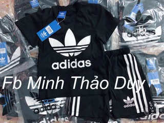 Bộ ba lá đen bé trai