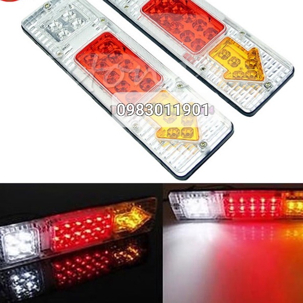 Đèn hậu ba gác, ba bánh, chế công nông, xe móc, máy nông nghiệp điện 12v