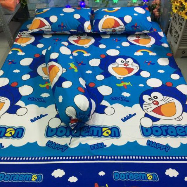 TRỌN BỘ GA GIƯỜNG COTTON POLY LỤA