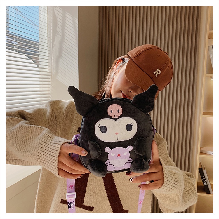 Túi Đeo Chéo Hình Cinnamoroll Xinh Xắn