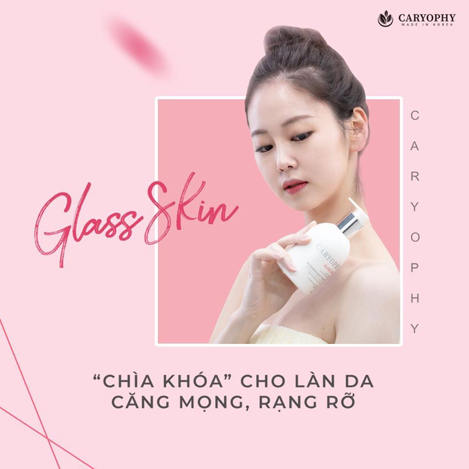 [Mã FMCG8 - 8% đơn 250K] SAMPLE - Kem dưỡng trắng, nâng tone da toàn thân Caryophy Glass Skin In Shower Body Tone Up 5ml