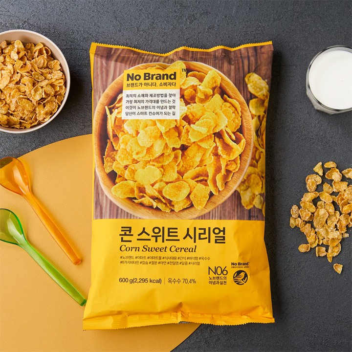 Bánh Ăn Sáng Vị Bắp Bơ No Brand Túi 600G - Emart VN