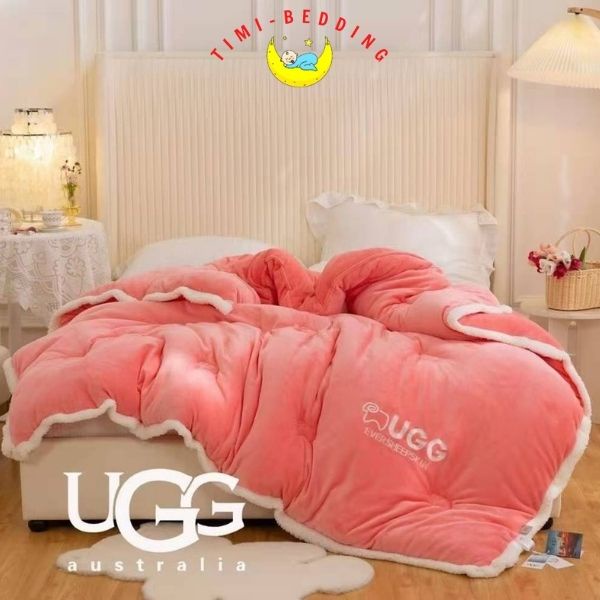 Chăn lông cừu UGG xuất úc chính hãng cao cấp - ấm áp, giữ nhiệt - Timibedding