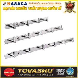 Móc áo tovashu i loại 4 móc, 5 móc, 6 móc inox 304