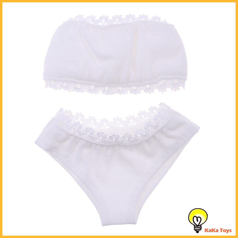 [KaKa Toys]Sexy White Lace Tube Underwear Suit Clothes for 1/4 BJD SD DOD  Doll #2