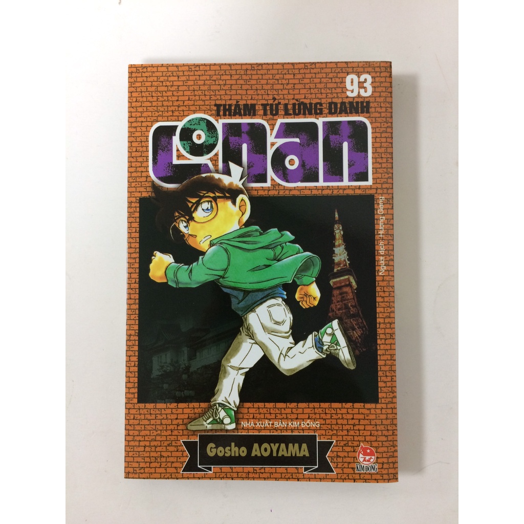Sách - Thám tử lừng danh Conan - Tập 93