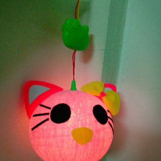 Đèn Trung Thu handmade Mèo Kitty