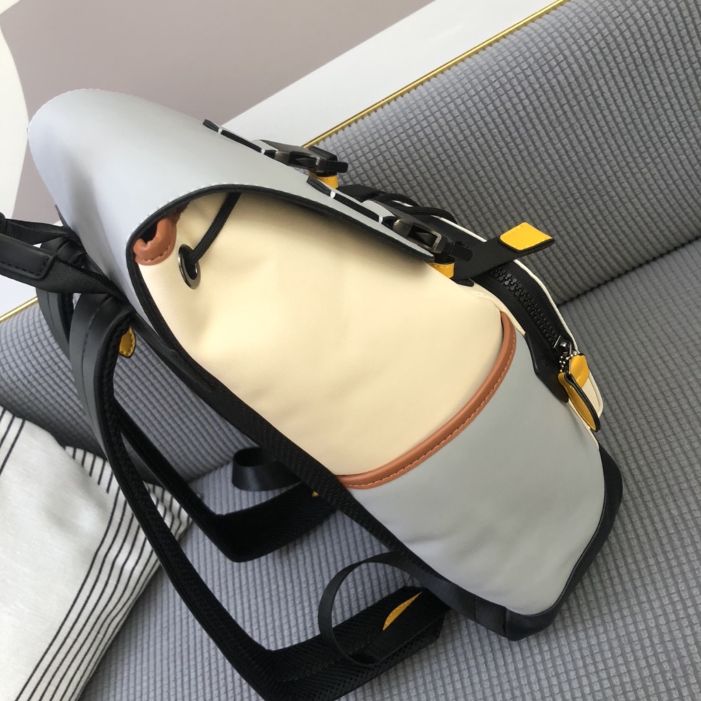 Ba lô nam da thật thời trang cao cấp Coach phong cách cá tính, trẻ trung