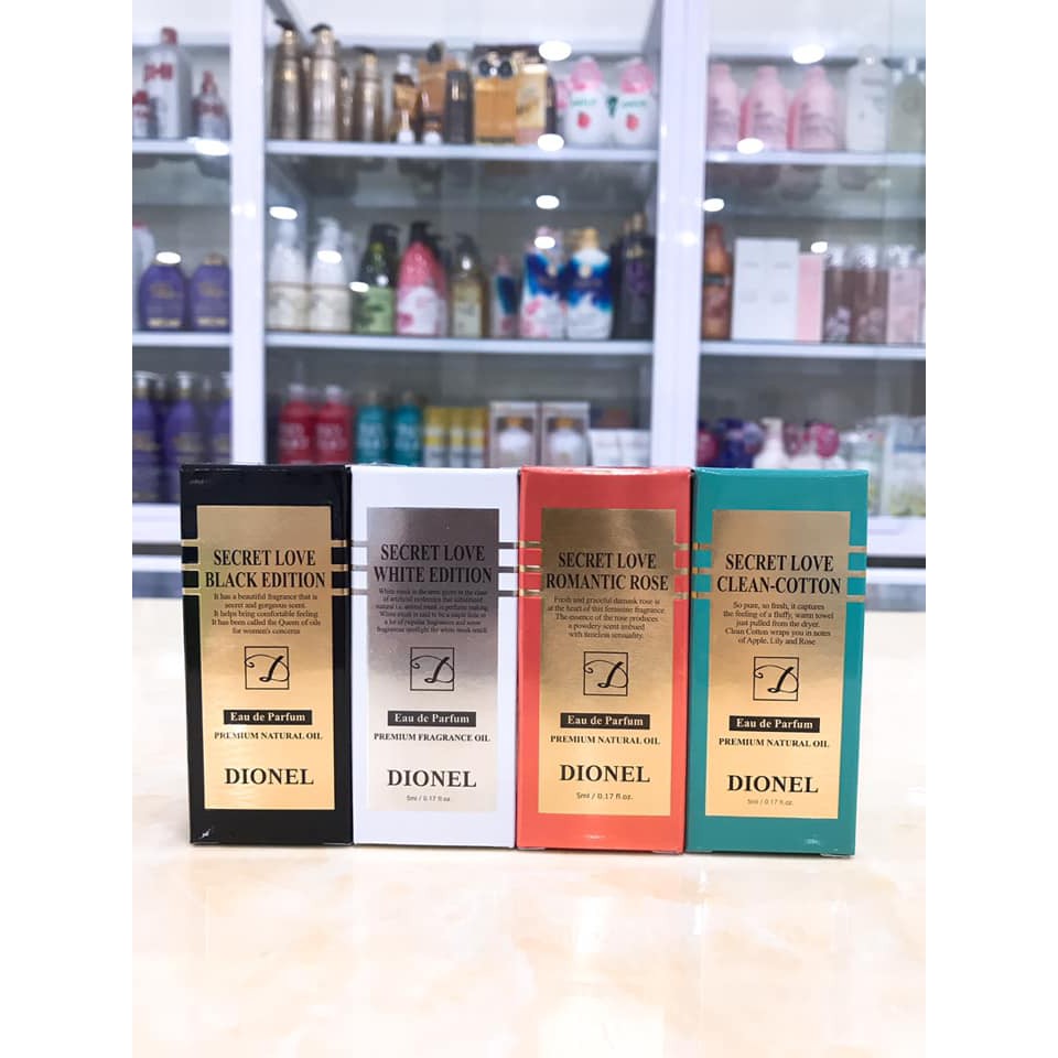 Nước hoa vùng kín Dionel Secret Love 5ml Hàn Quốc đủ 3 màu | BigBuy360 - bigbuy360.vn