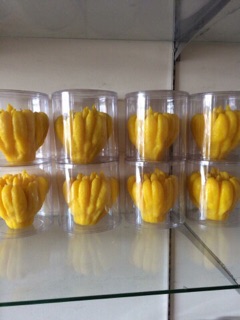 Nến phật thủ Hoàng phát candle