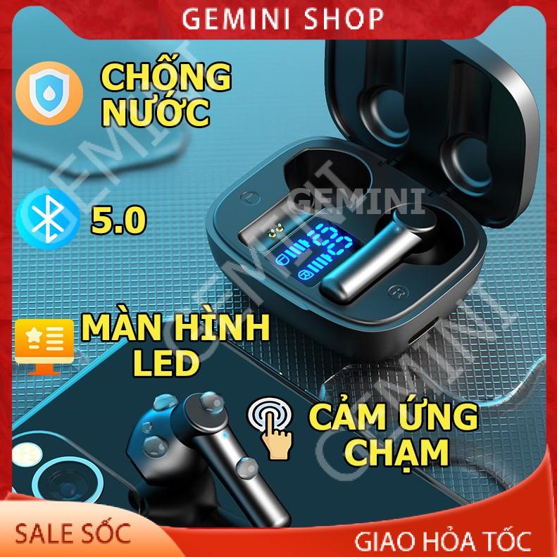 Tai nghe Bluetooth LB8 Pro TWS 5.0 True Wireless không dây cảm ứng chống nước IPX5 chống ồn pin trâu GEMINI SHOP