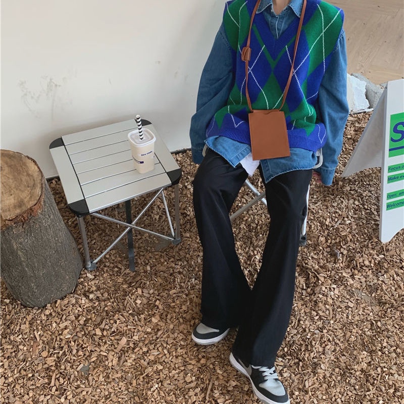 Áo len không tay cổ V thời trang trẻ trung cho nữ