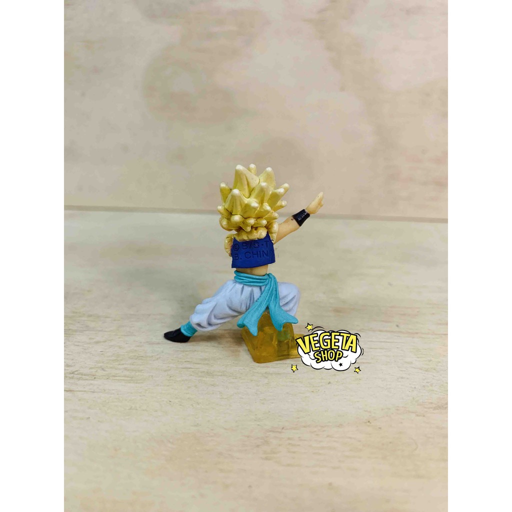 Mô hình Dragon Ball - Gotenks SSJ - HG Gashapon DragonBall Z 18 - Chính hãng Bandai - Cao 4,5cm