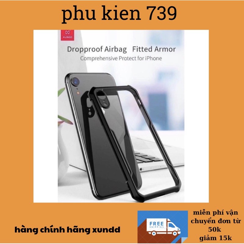 Ốp iphone XR xundd chống sốc hàng chính hãng