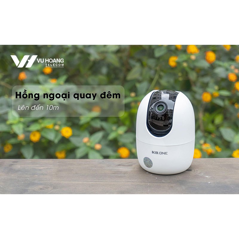 Camera Wifi KBONE H41PW H411PA Full HD- Camera Xoay 360 - Phát hiện chuyển động- Đàm thoại 2 chiều